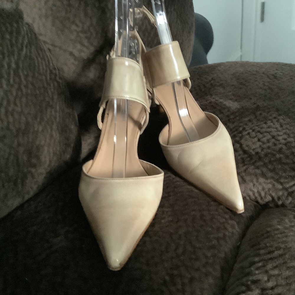 Woman Shoes by ZITA MARIA Made in ITALY Size 7.5 Color Beige - Picture 4 of 12